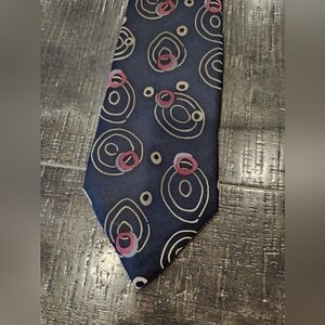 Milano Black and Gold Italian Silk Tie